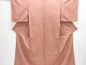 花模様小紋着物